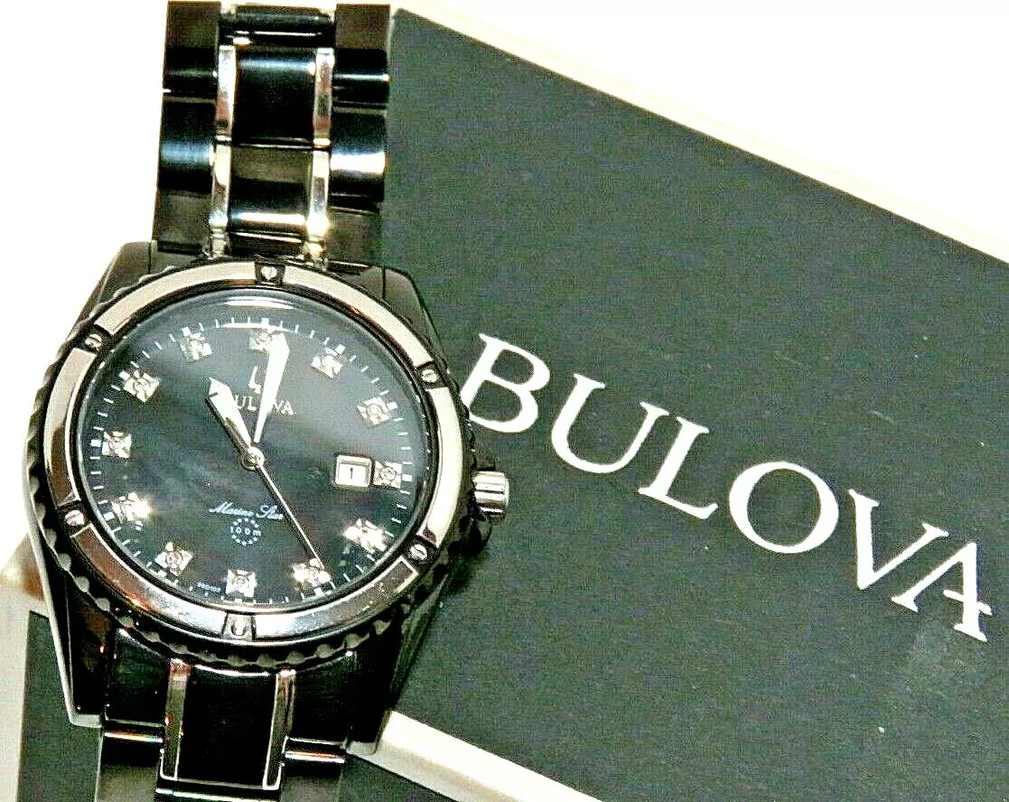 Bulova stainless top steel water resistant