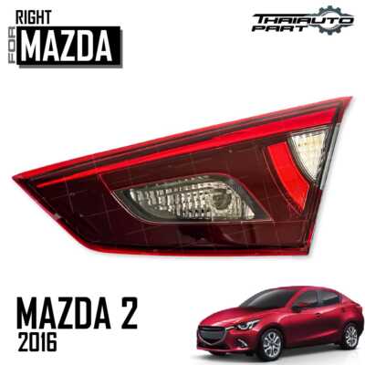 MAZDA2　ライト Right Inner Rear Tail Lamp Light W/Bulbs For Mazda2 DJ DL Pre