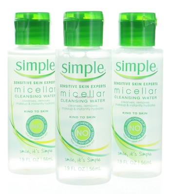 simple micellar makeup remover