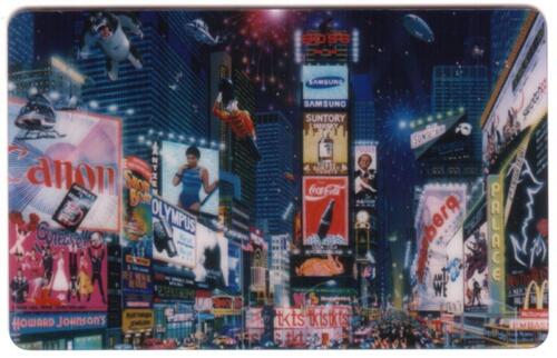 10u Alexander Chen's Times Square Parade (carte unique) Coca-Cola, etc. Carte téléphone - Photo 1 sur 1
