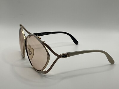 Rare Vintage Christian Dior 2056 42 Womens Rose Pink Butterfly