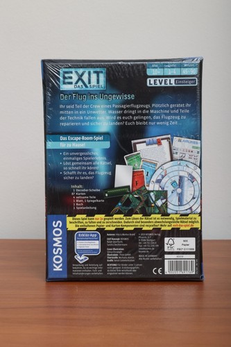 German Escape Room Game: Exit The Game Suitable for Beginners SEALED - Picture 3 of 7