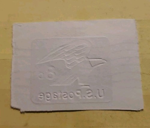 Scott# U557, 1971, 8 Cent Eagle Embossed Canceled Stamp, Used - Picture 2 of 2