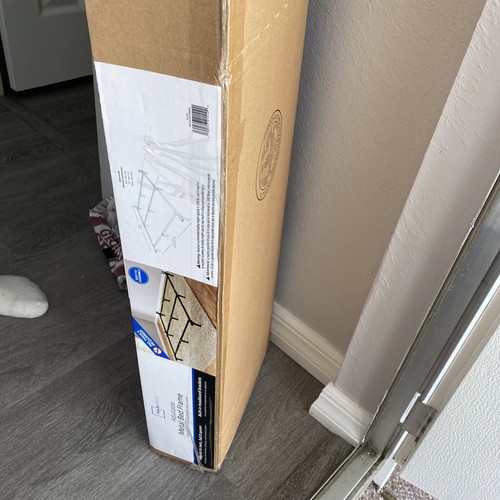 Mainstays Adjustable Bed Frame From Twin-Full - To Queen Headboard Brackets New - Picture 2 of 6