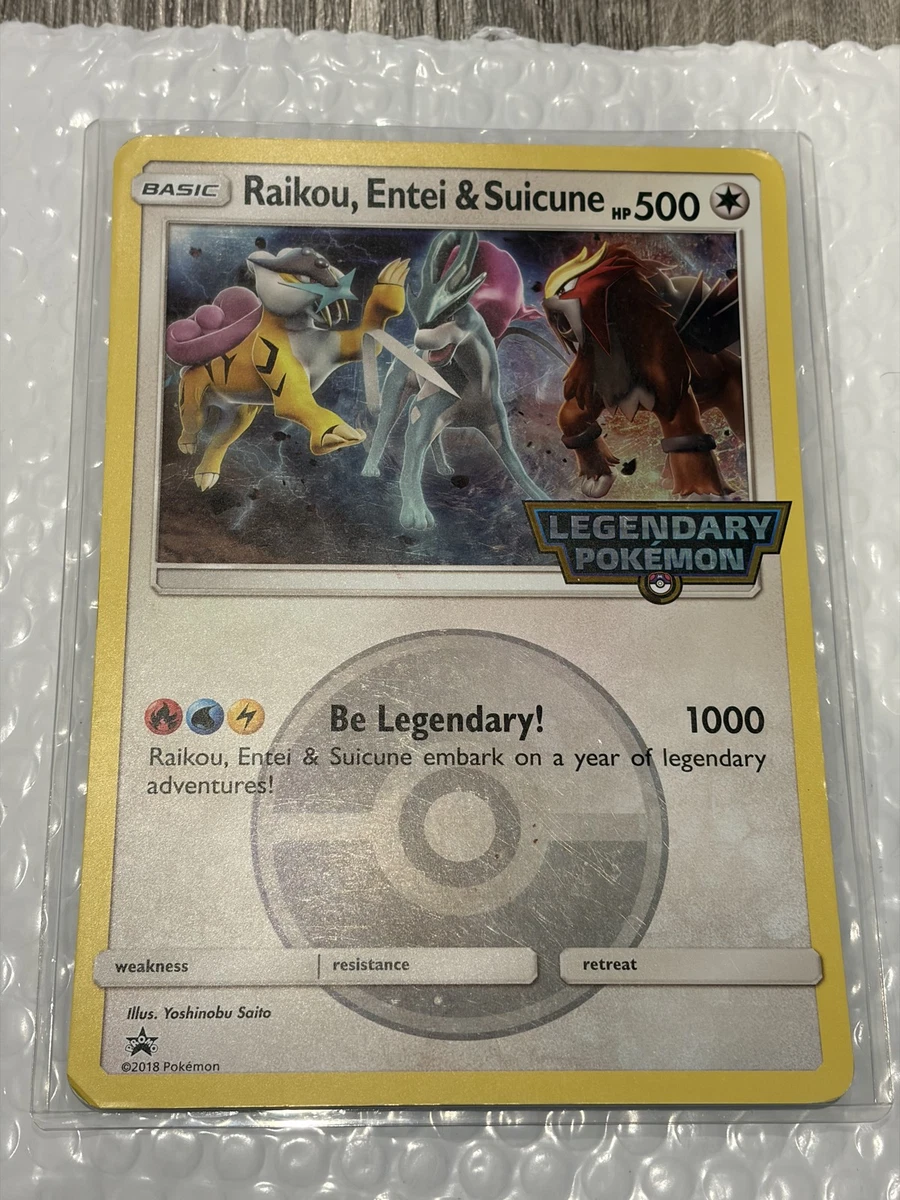 Pokémon Entei Raikou Suicune Individual Trading Cards for sale | eBay