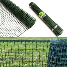 Heavy Duty Mesh Barrier Fencing Plastic Safety Garden Plant Netting Fence 5m 10m