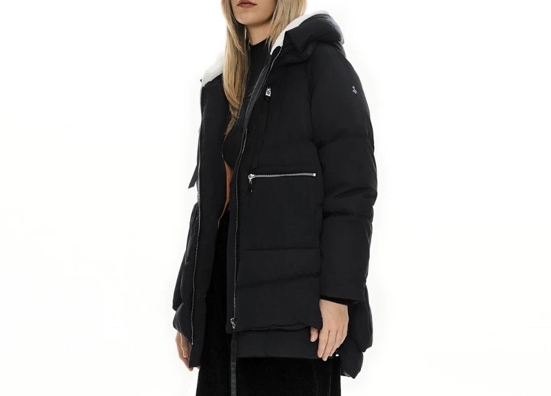 Orolay YRF092 2XL Women's Thickened Down Jacket - Black