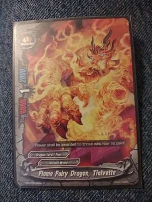Flame Fairy Dragon, Tialvette - EB01/0039 - Buddy Fight 1: Immortal CCG NM+ 