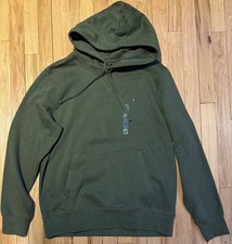 TOMMY HILFIGER Hoodie Sweatshirt Men Sz. L Green NWT
