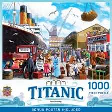 MasterPieces - Titanic - Now Boarding 1000 Piece Jigsaw Puzzle
