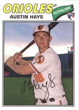 2018 Topps Archives #186 Austin Hays RC - BB