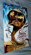 Benecio Del Toro Signed 12x18 Photo Fear And Loathing In Las Vegas