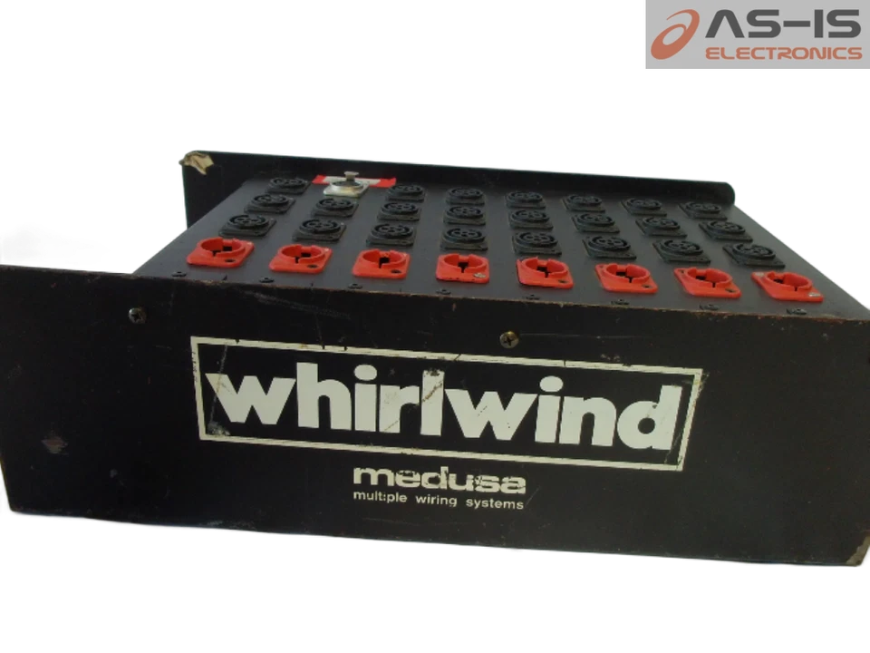 *AS-IS* Whirlwind Medusa 24-Channel 24x8 Snake Box MS-24-8-XL-100 - Image 2 of 4