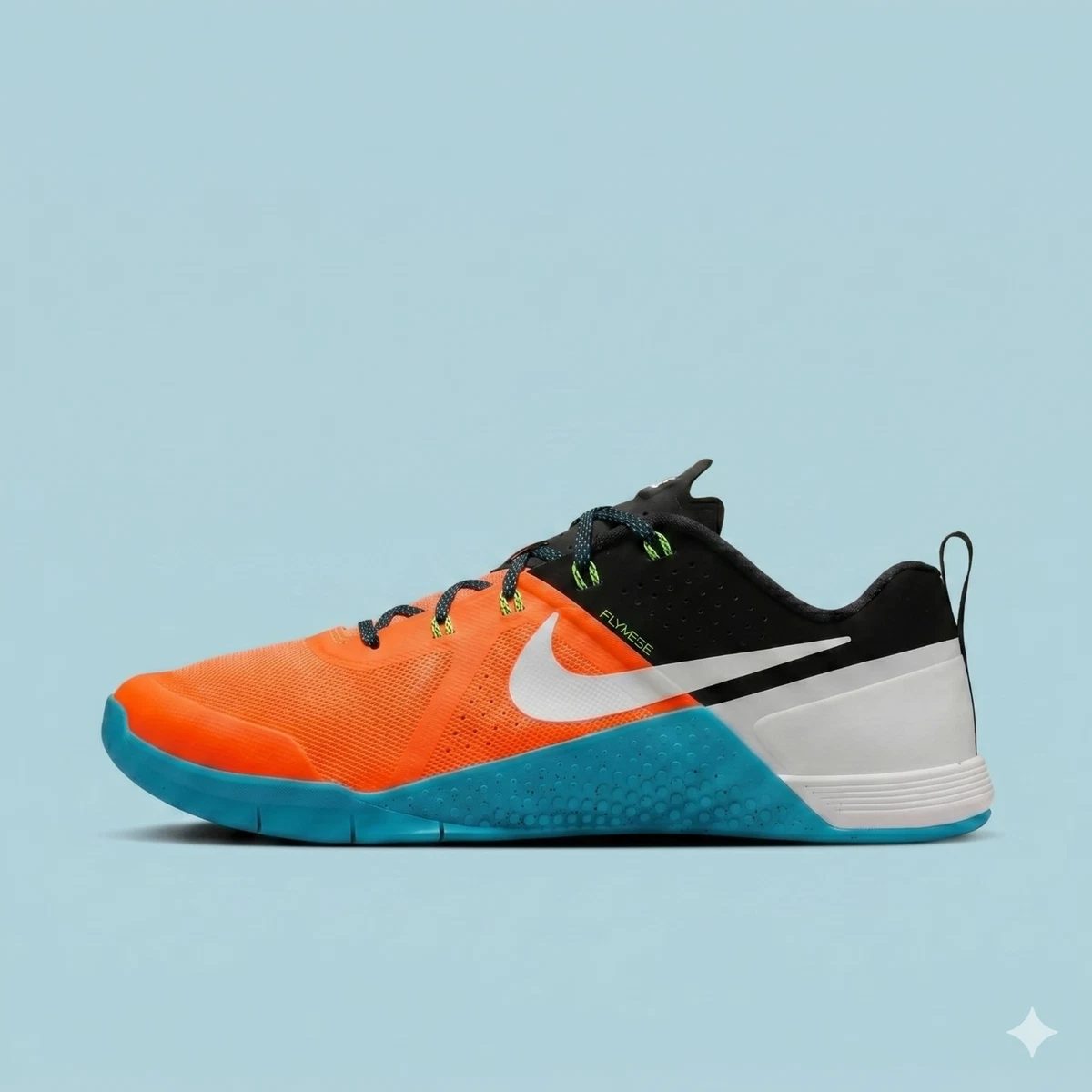 Nike Metcon 1 OG Total Orange Blue Lagoon for Sale | Authenticity