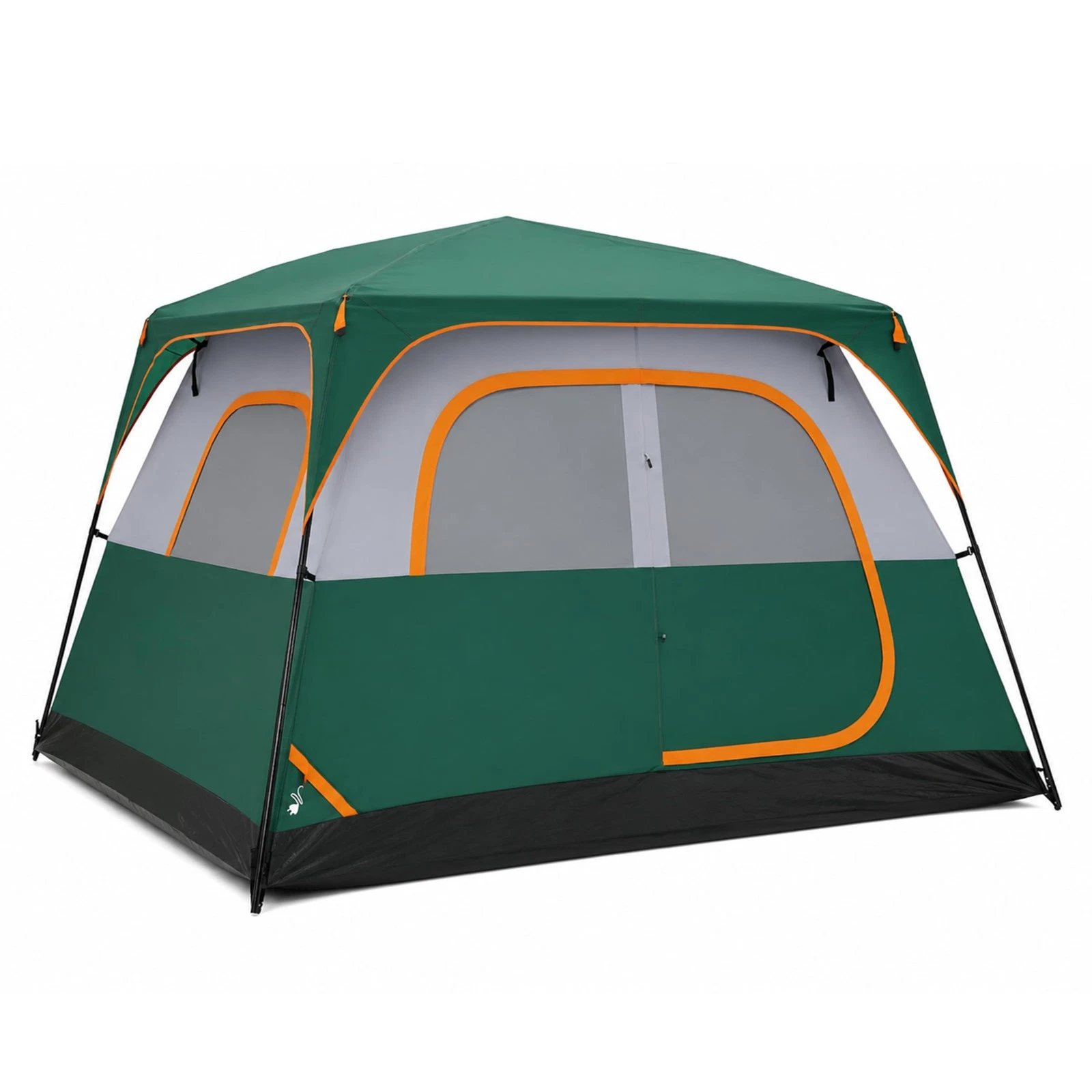 Camping Tent 6 Person, Tent for Camping Waterproof Windproof Green