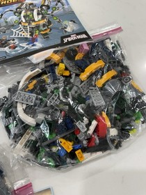 Lego Marvel And DC Lot 8 Sets Incomplete 76097 70911 76101 76059 76077 76048