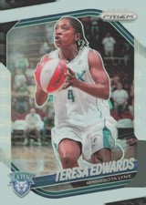 2025 Panini Prizm WNBA #126 Teresa Edwards Silver Prizms