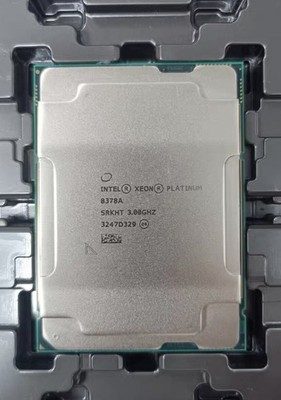 Intel Xeon Platinum 8378A LGA4189 CPU Processor SRKHT 32Core 64Threads 3.00GHz