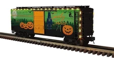 ATLAS O PREMIER 40 FT PS-1 BOXCAR HALLOWEEN ()LIGHTED) 3001778