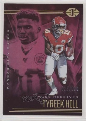 2020 Panini Illusions Trophy Collection Pink 23/399 Tyreek Hill #68 s3g