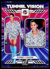 2025 Donruss WNBA #11 Sydney Colson Tunnel Vision