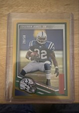 2025 Score - Edgerrin James #68 Gold Zone /50