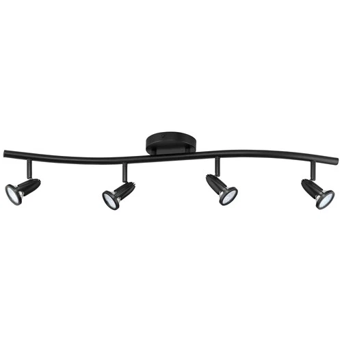Access Lighting 52204LEDDLP Cobra 4 Light 33"W LED Fixed Rail - Silver - Picture 2 of 5