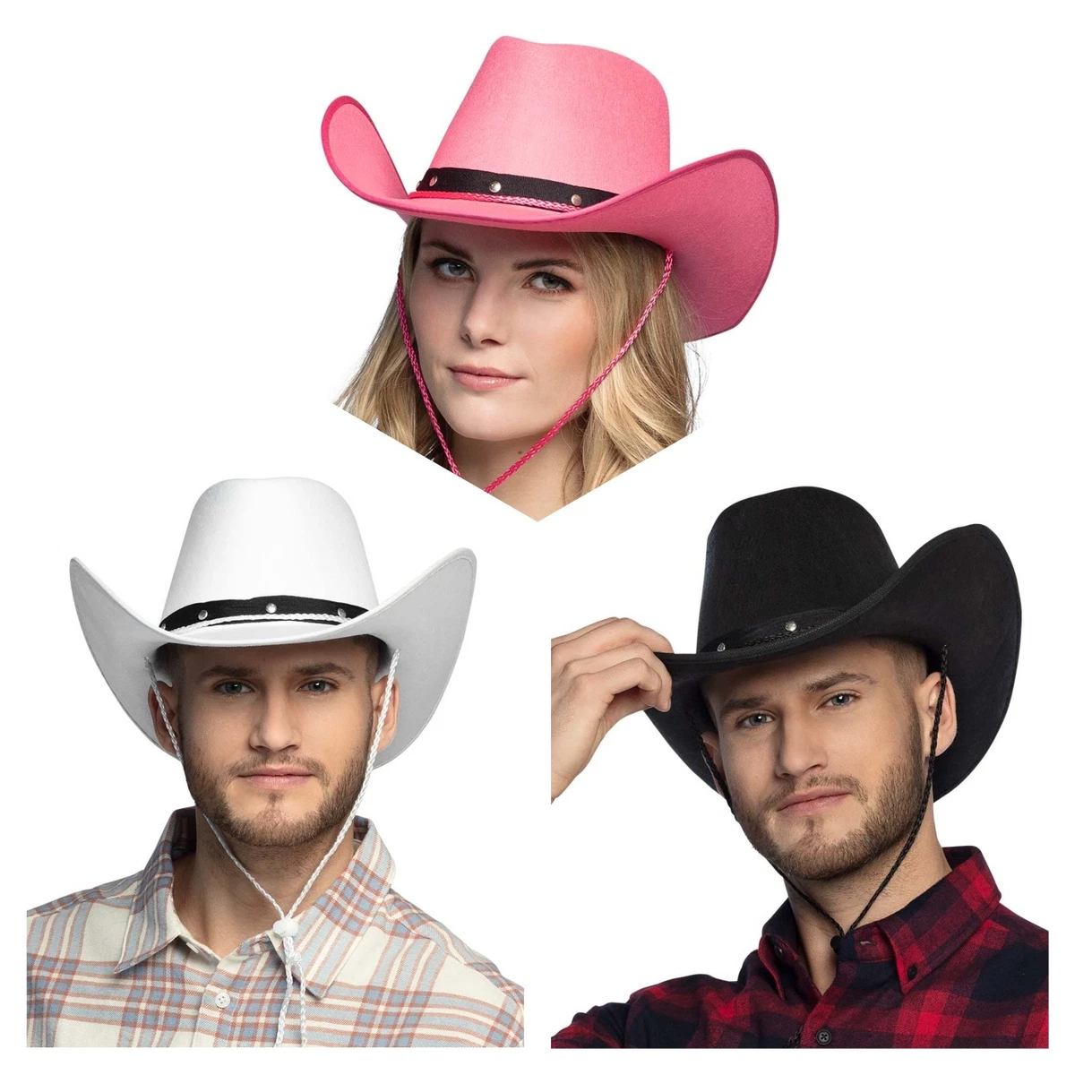 Sombrero Wichita De Fieltro Boland – Estilo Vaquero Sheriff Para Disfraz Del Salvaje Oeste, Fiestas Temáticas Y Carnaval (talla Adulto)