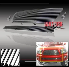 05-11 TOYOTA TACOMA TRUCK FRONT UPPER+BUMMPER BILLET GRILLE COMBO 06 07 08 09 10