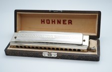 Hohner 64 Chromonica Harmonica Professional Model with case