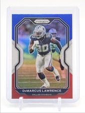 DEMARCUS LAWRENCE 2020 PANINI PRIZM RED WHITE BLUE COWBOYS Q6903