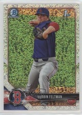 2018 Bowman Draft Chrome Sparkles Refractor Durbin Feltman #BDC-33 fm0