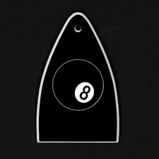 GUITAR TRUSS ROD COVER Engraved Etch Fit Paul Reed Smith PRS USA - 8-BALL Eight