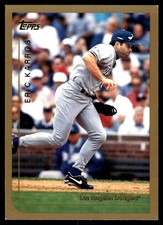 Eric Karros 1999 Topps Opening Day #35 Dodgers MLB READ FREE SHIP AutographDen