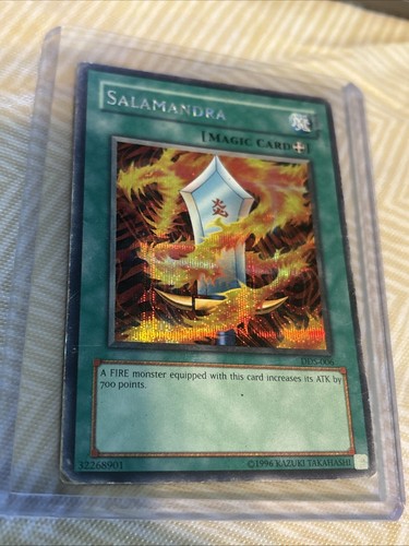 Salamandra (Dark Duel Stories) DDS-006 Yu-Gi-Oh! Videospiel Werbekarten...