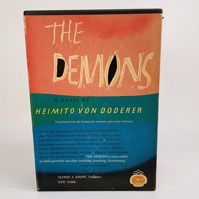 The Demons by Heimito von Doderer Two Volume Box Set Horror HC Macabre 2 Vol