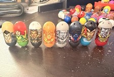 Mighty Beanz Marvel Universe Lot of 8 Collectible Character Capsules Toy Figures