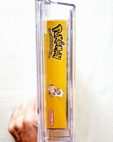 MINT Pokemon Yellow Sp Pikachu Nintendo GameBoy CGC 9.6 Box Only Graded WATA PSA