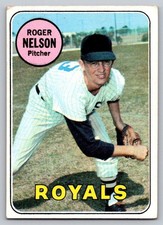 1969 Topps Roger Nelson #279 - Kansas City Royals