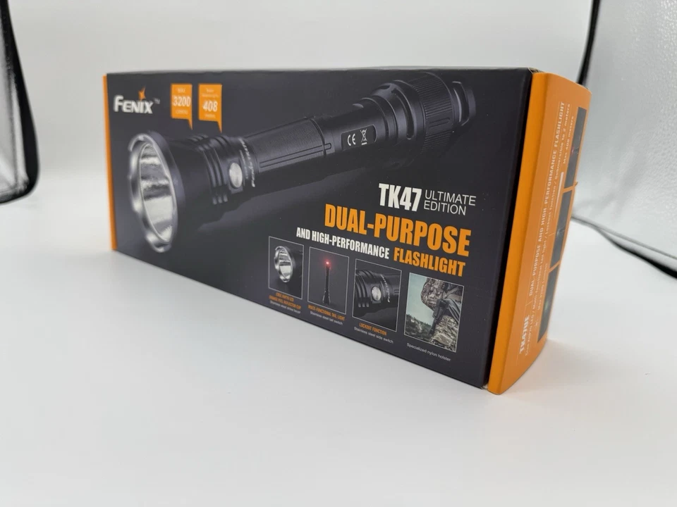 FENIX TK47UE XHP70 LED Linterna Brillo 3200 Lúmenes Negro - Imagen 3 de 4