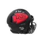 NICK BOLTON SIGNED KANSAS CITY CHIEFS MATTE BLACK FULL SIZE HELMET (SEE PICS)
