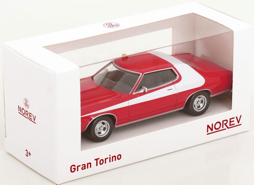 1:43 Norev Ford Gran Torino Starsky & Hutch 1975 red/white - Picture 3 of 3