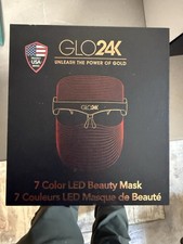 GLO24K 7 Color LED Professional Beauty Mask Facial Skincare Skin Firming Device