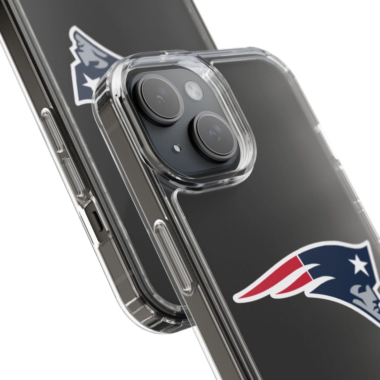 New England Patriots Clear Phone Case for iPhone