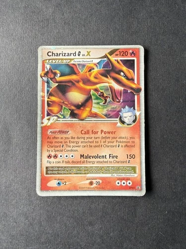 Pokémon TCG Charizard G LV.X DP45 Black Star Promo Card
