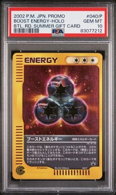 Energy Pokémon TCG Grade 10 Japanese Individual Collectible Card
