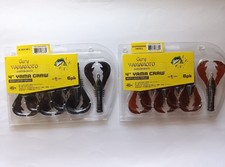 Gary Yamamoto 4" Yama Craw Soft Plastic Bait 6pk x2 Lot Bass Fishing