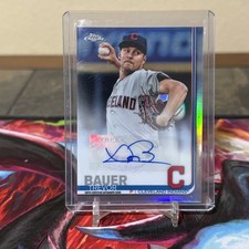 2019 Topps Chrome Update Series - Autographs Trevor Bauer auto #CUA-TB (AU)