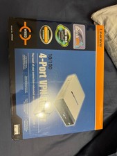 Linksys RV042 Dual WAN VPN Router 4'port LAN Rev 1.1 w/ Original Box