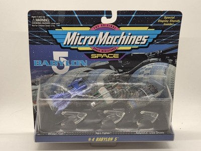 Micro Machines 1994 Babylon 5 Space Starships #4 65620 New in Box